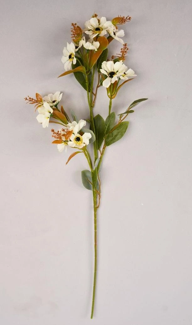 Daisy Stick with Leaves